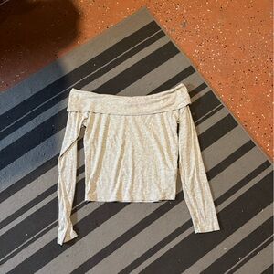 Cotton On Cream Crop Top